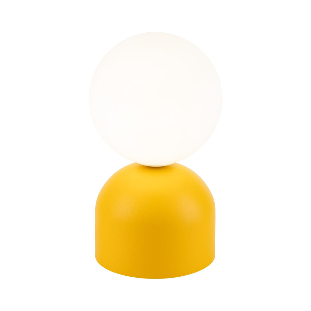 Table LampsMIKI Modern Glass Globe Table Lamp for Bedroom, Living Room & Nightstand - Dekor Butik