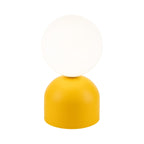 Table LampsMIKI Modern Glass Globe Table Lamp for Bedroom, Living Room & Nightstand - Dekor Butik