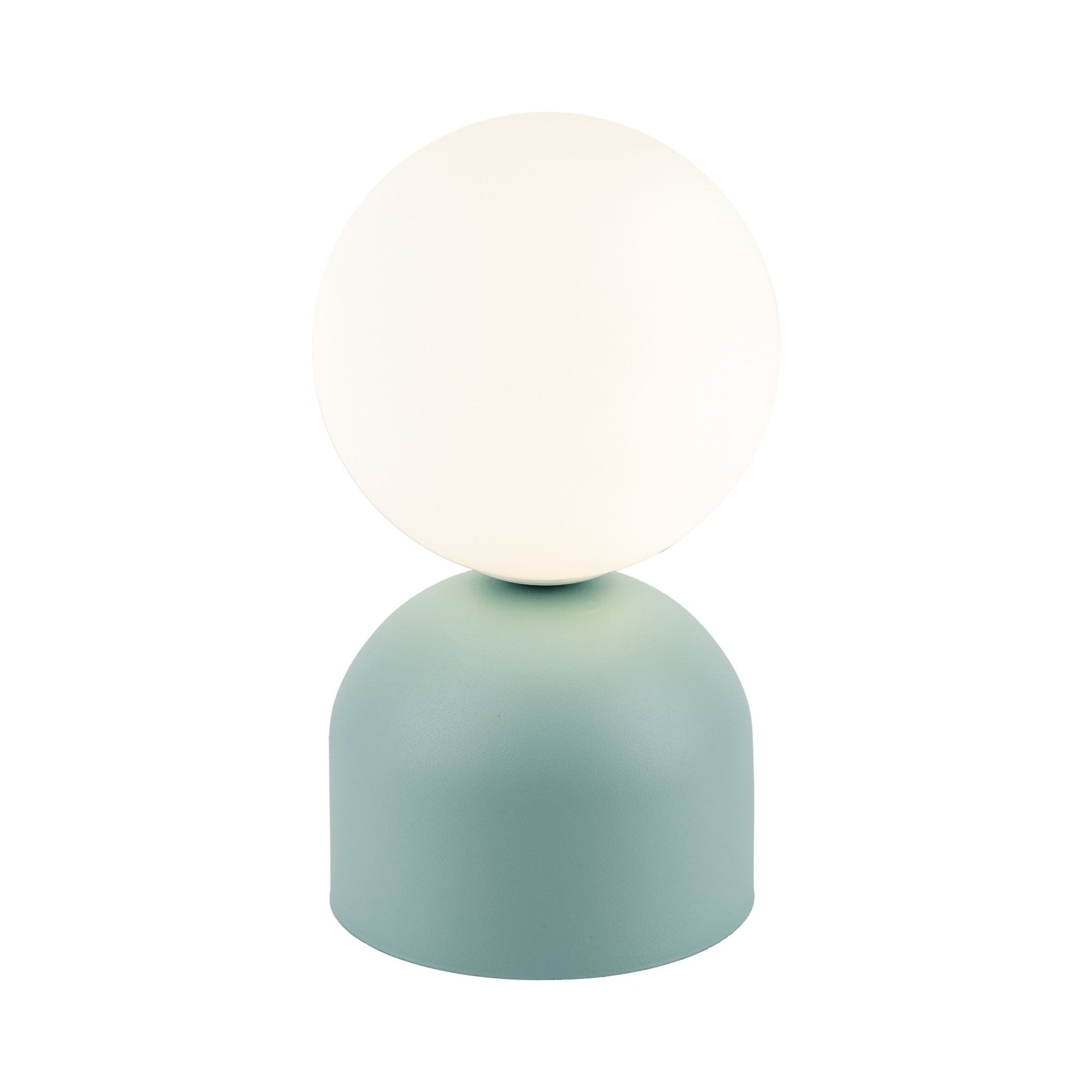 Miki Modern Glass Globe Table Lamp for Bedroom Nightstand, Living Room & Ambient Accent Lighting - Dekor Butik