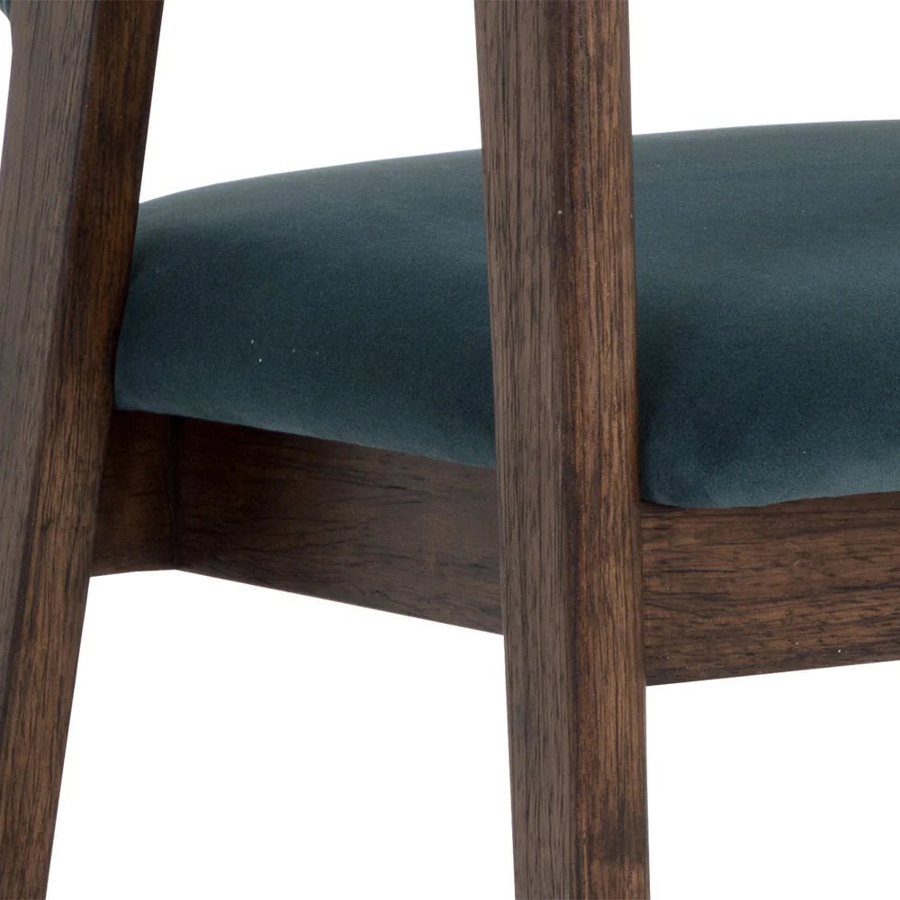 Dining ChairsMilton Dining Armchair - 2 Fabric Options - Dekor Butik