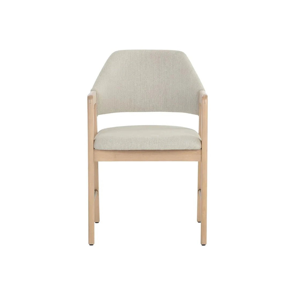Dining ChairsMilton Dining Armchair - Light Oak Frame - Dekor Butik