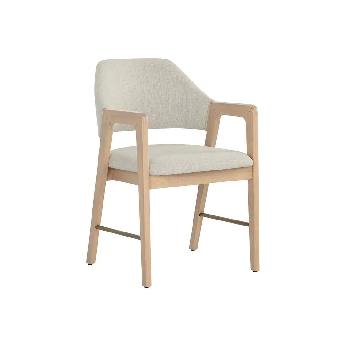 Dining ChairsMilton Dining Armchair - Light Oak Frame - Dekor Butik