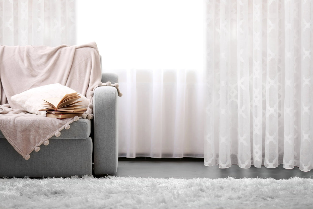 CurtainsModena Retro Jacquard Design Sheer Grommet Curtain 108" x 95" - Dekor Butik