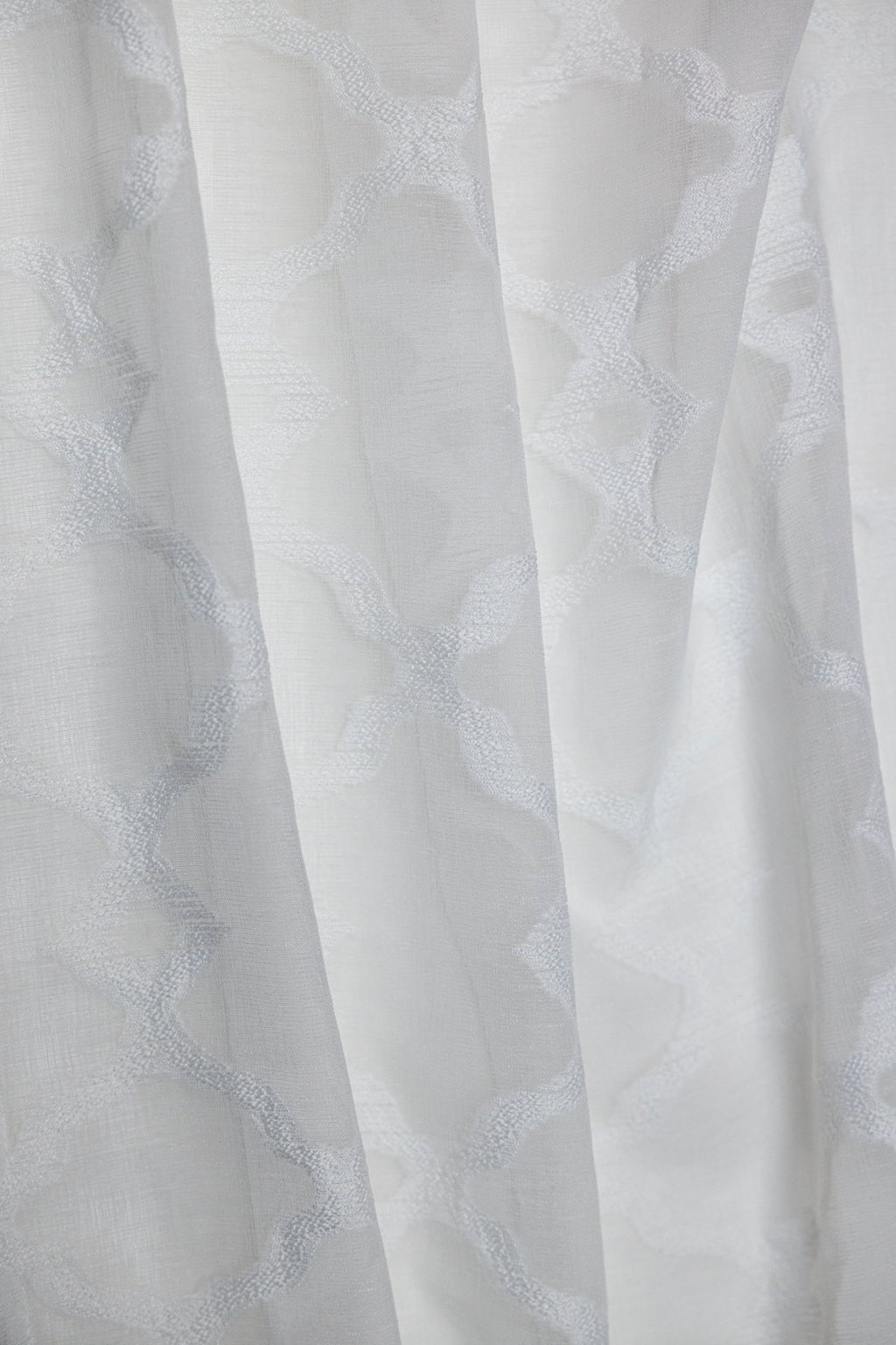 CurtainsModena Retro Jacquard Design Sheer Grommet Curtain 108" x 95" - Dekor Butik
