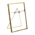 Monroe Easel Frame - Vertical - Brass - Dekor Butik