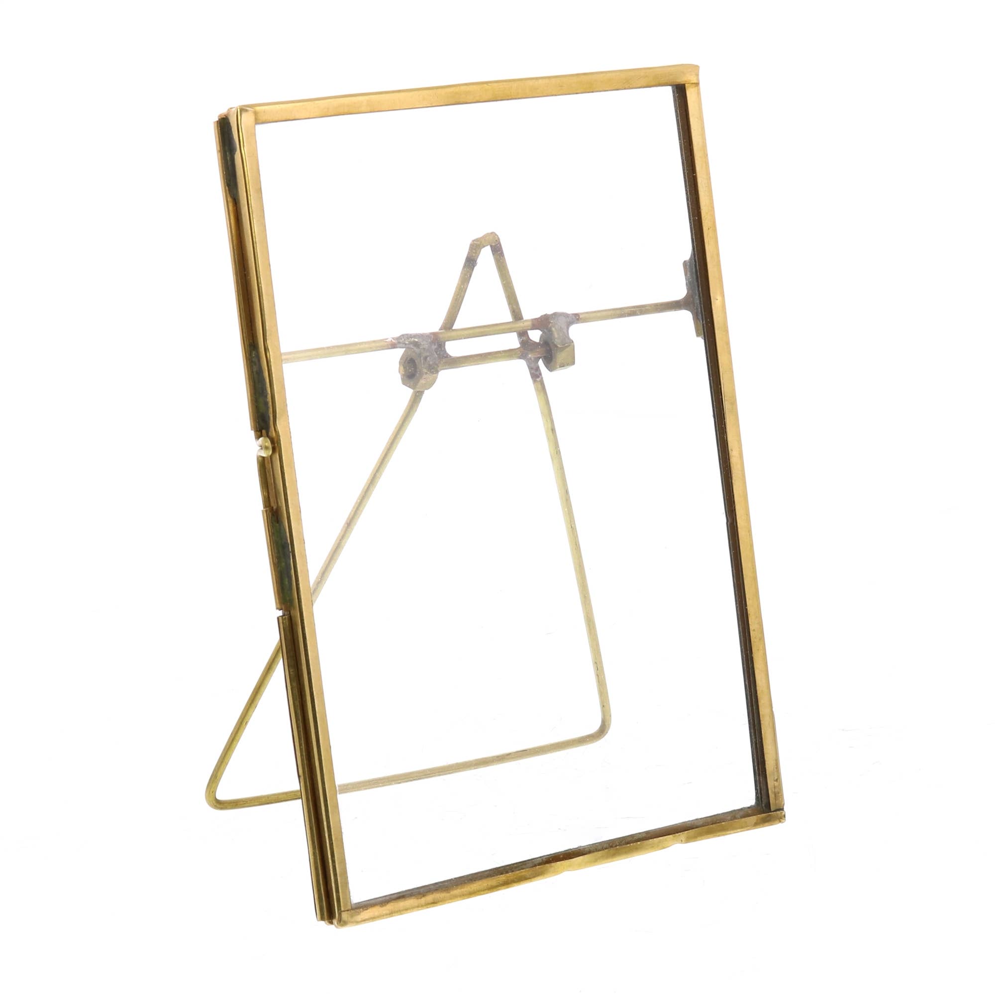 Monroe Easel Frame - Vertical - Brass - Dekor Butik