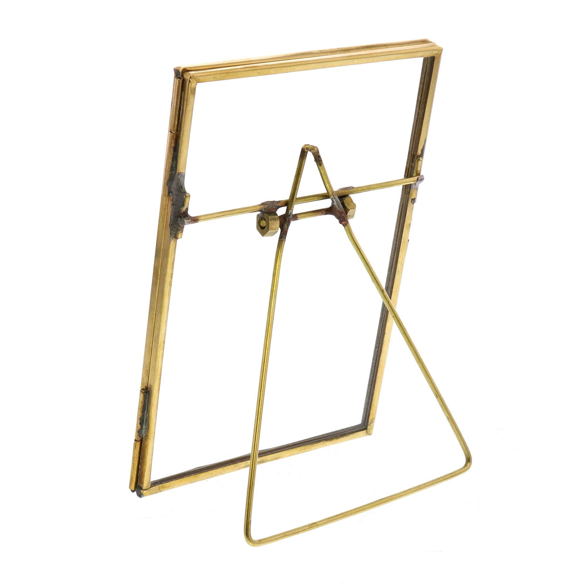 Monroe Easel Frame - Vertical - Brass - Dekor Butik