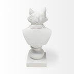 Murray 6L x 5W White Resin Business Fox - Dekor Butik