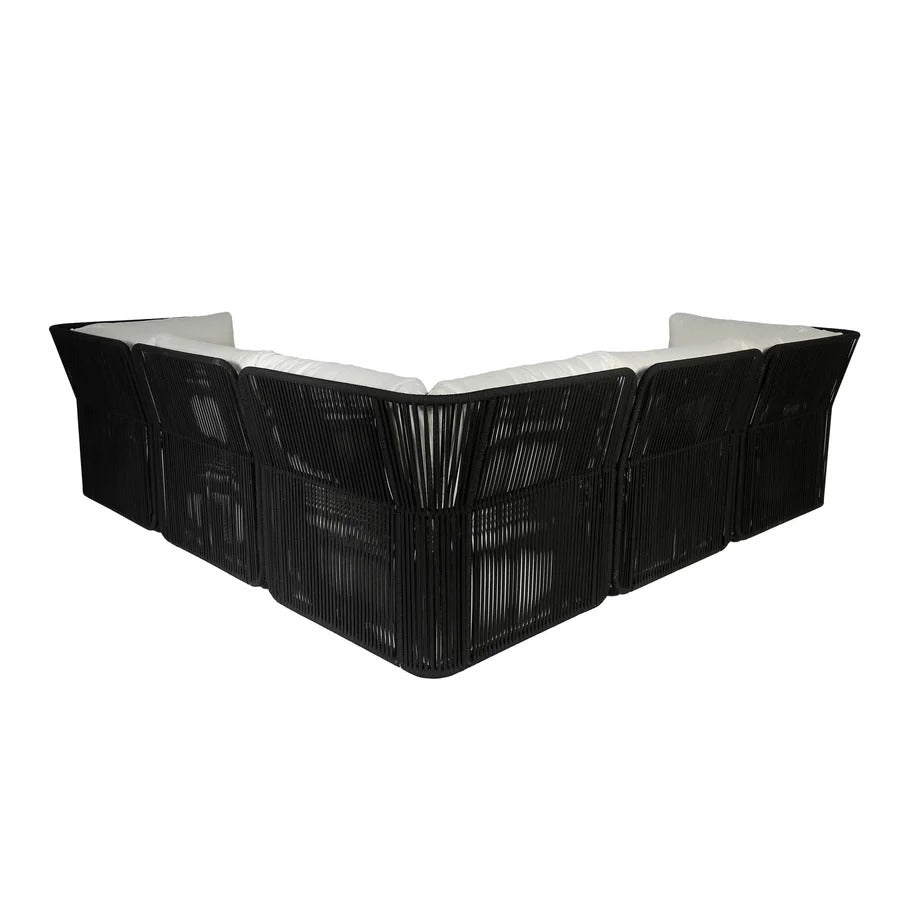 Naples Outdoor L - Shaped Sectional - Dekor Butik