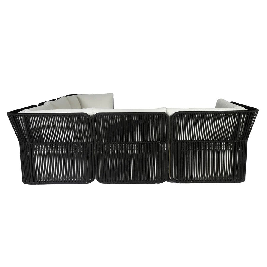 Naples Outdoor L - Shaped Sectional - Dekor Butik