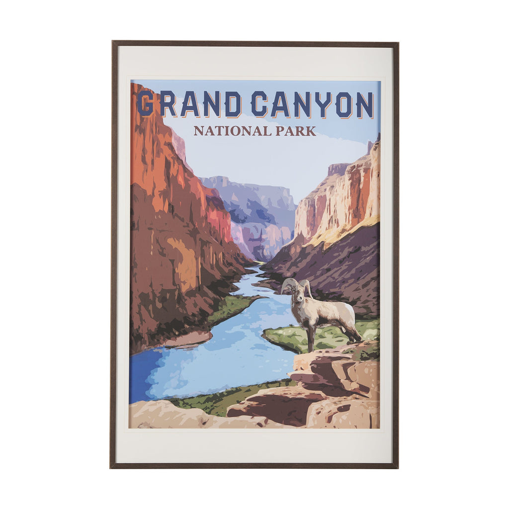 ArtNational Park Series Framed Art Print - Dekor Butik