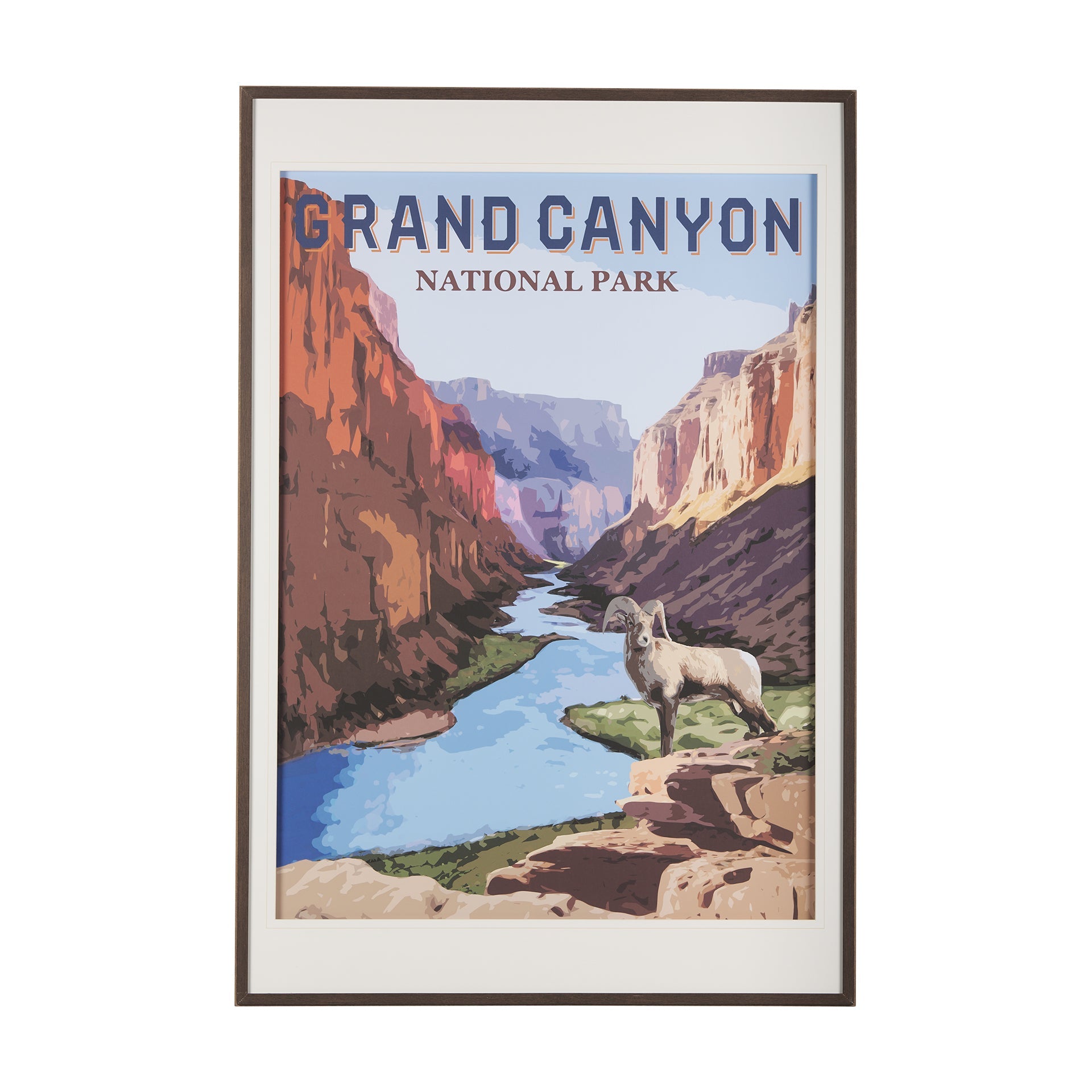 ArtNational Park Series Framed Art Print - Dekor Butik