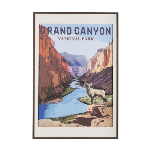 ArtNational Park Series Framed Art Print - Dekor Butik