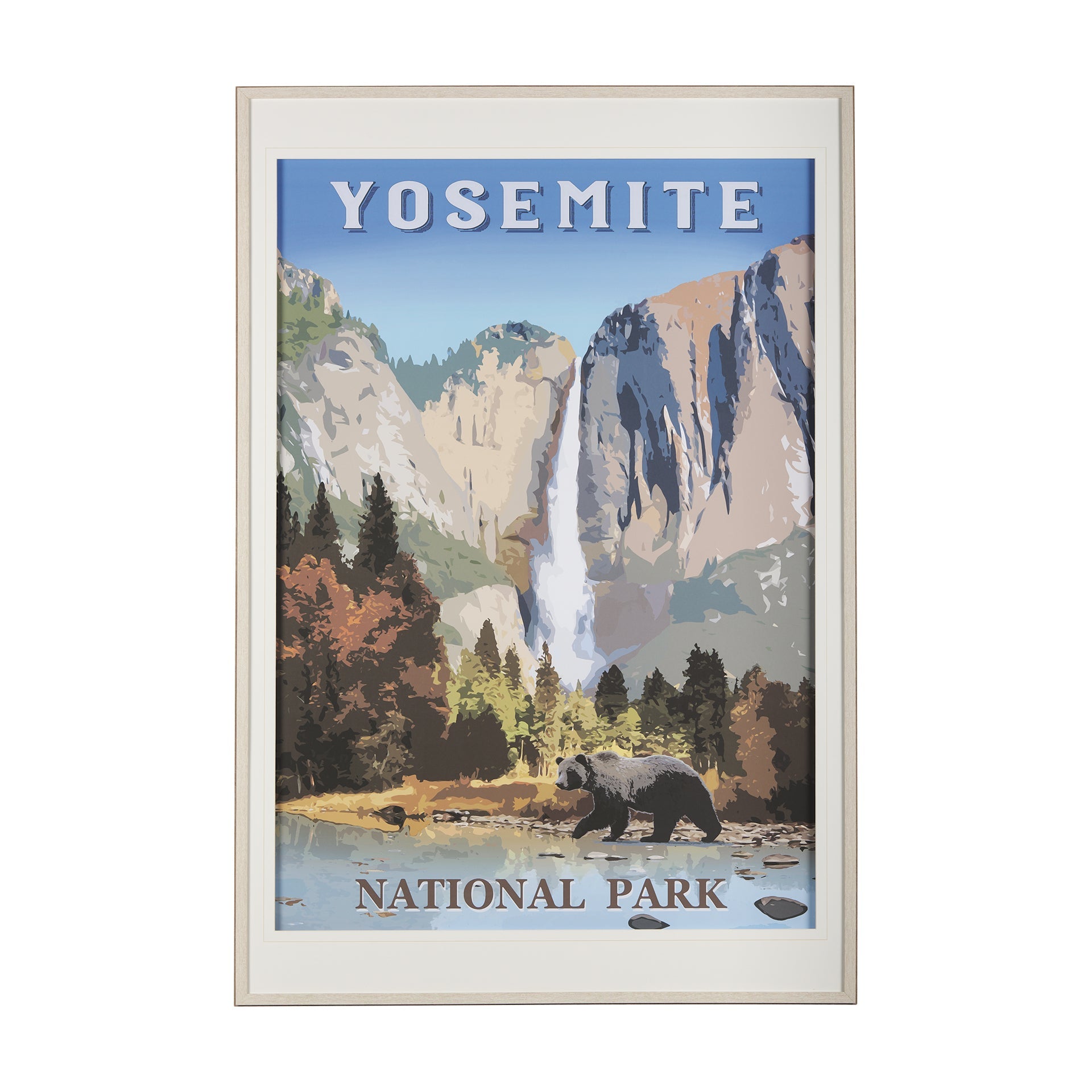 ArtNational Park Series Framed Art Print - Dekor Butik