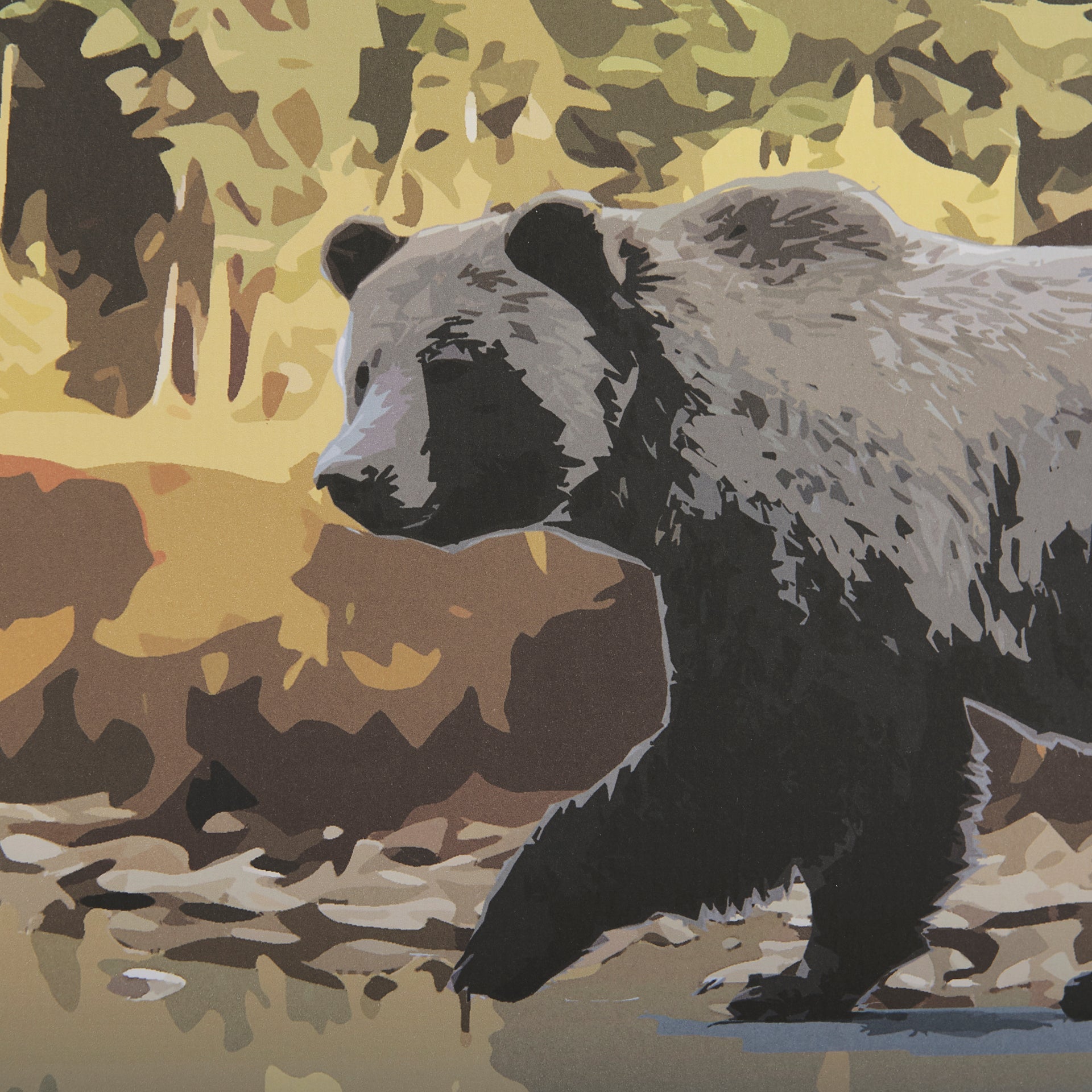 ArtNational Park Series Framed Art Print - Dekor Butik