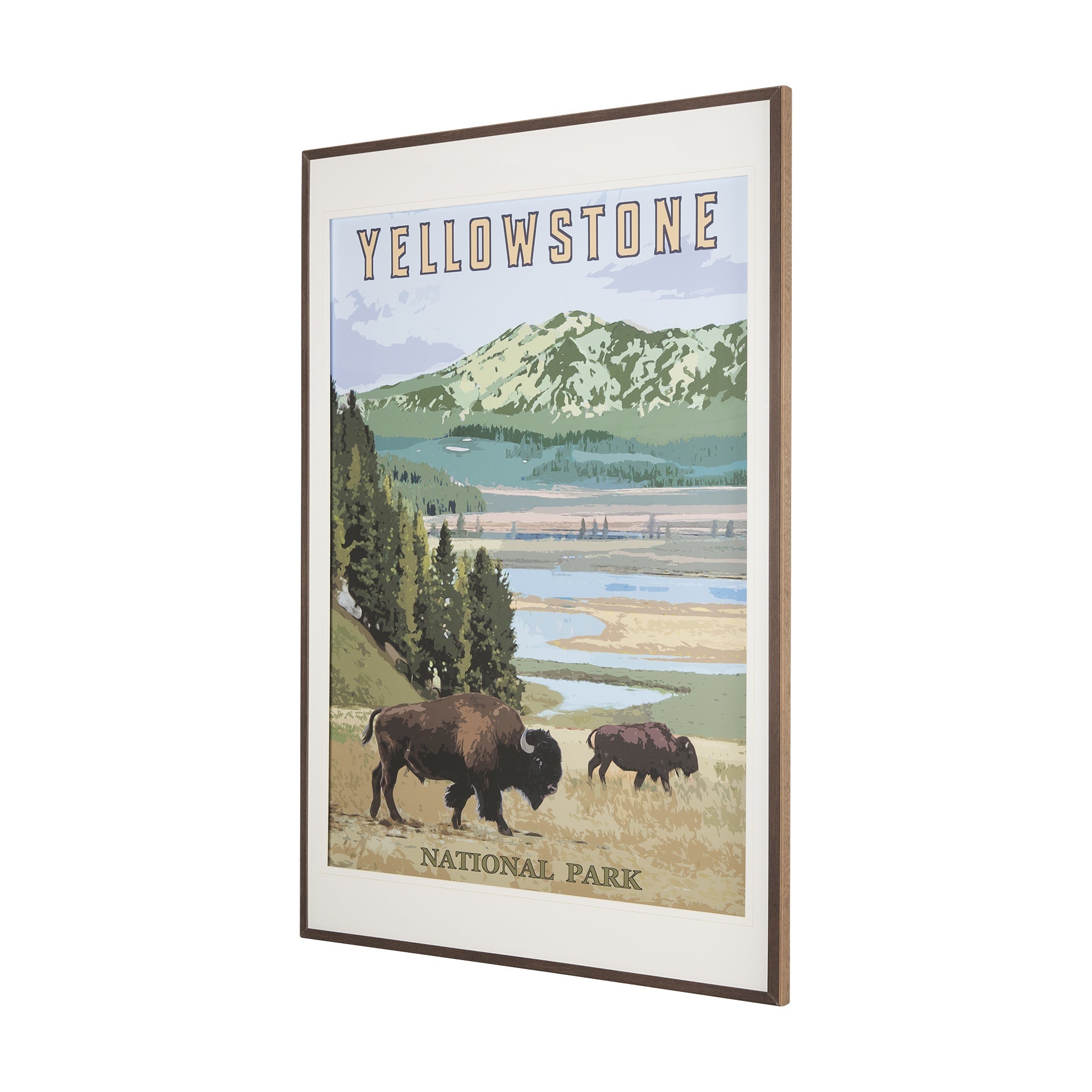 ArtNational Park Series Framed Art Print - Dekor Butik
