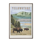 ArtNational Park Series Framed Art Print - Dekor Butik