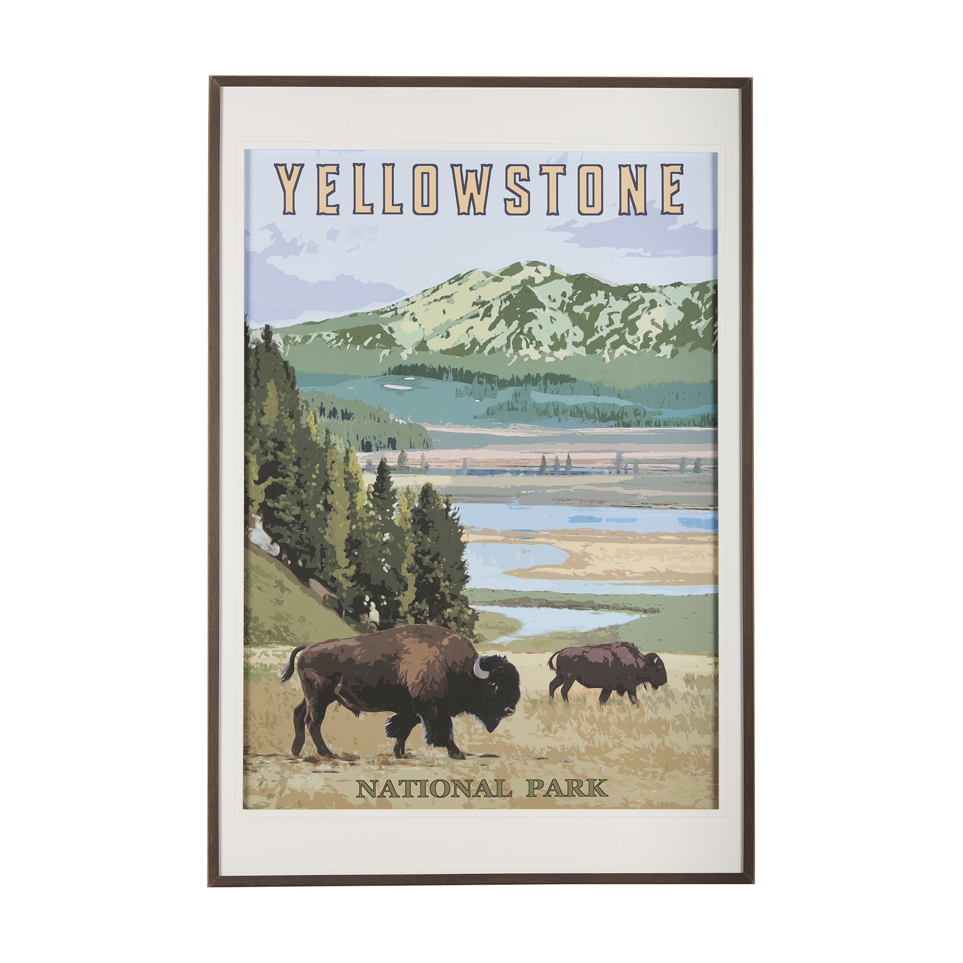 ArtNational Park Series Framed Art Print - Dekor Butik
