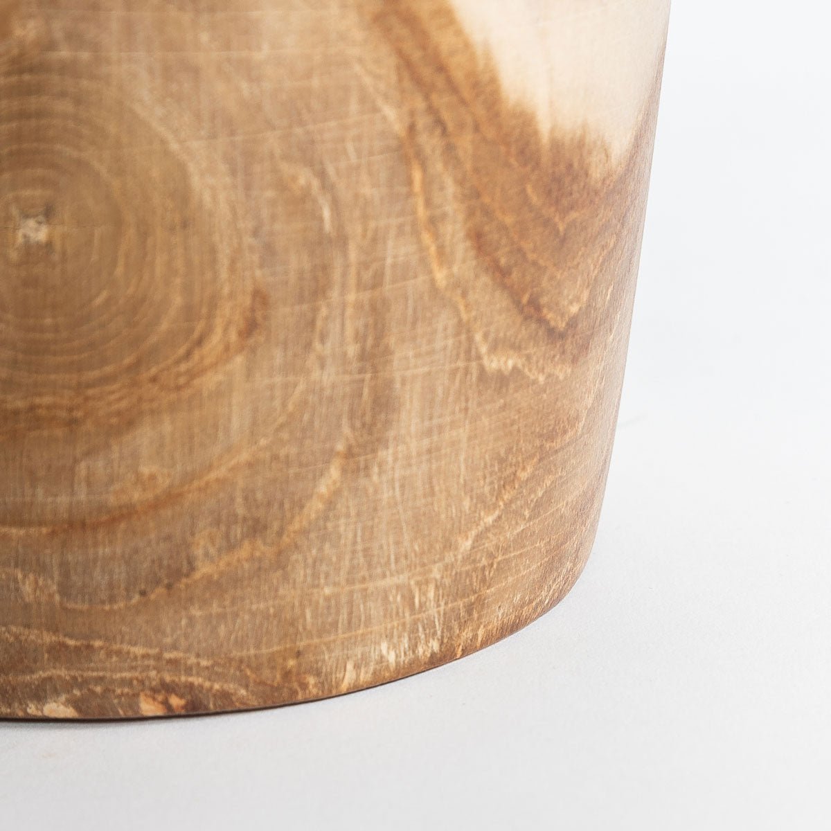 Natura Bari Vase Tall - White Wash Teak - Dekor Butik