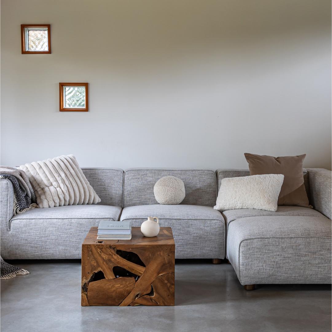 baseNatura Flow Condo Square Coffee Table - Dekor Butik