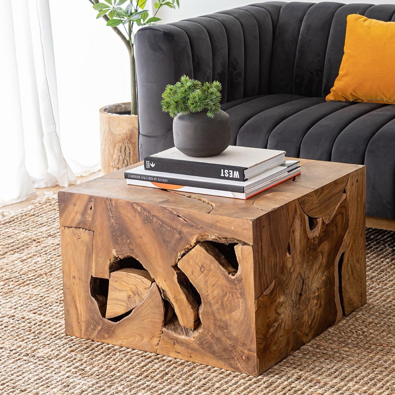 baseNatura Flow Condo Square Coffee Table - Dekor Butik