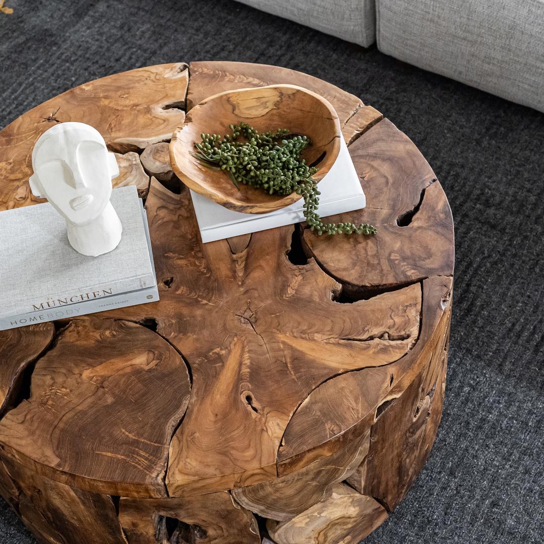 baseNatura Flow Round Coffee Table - Dekor Butik