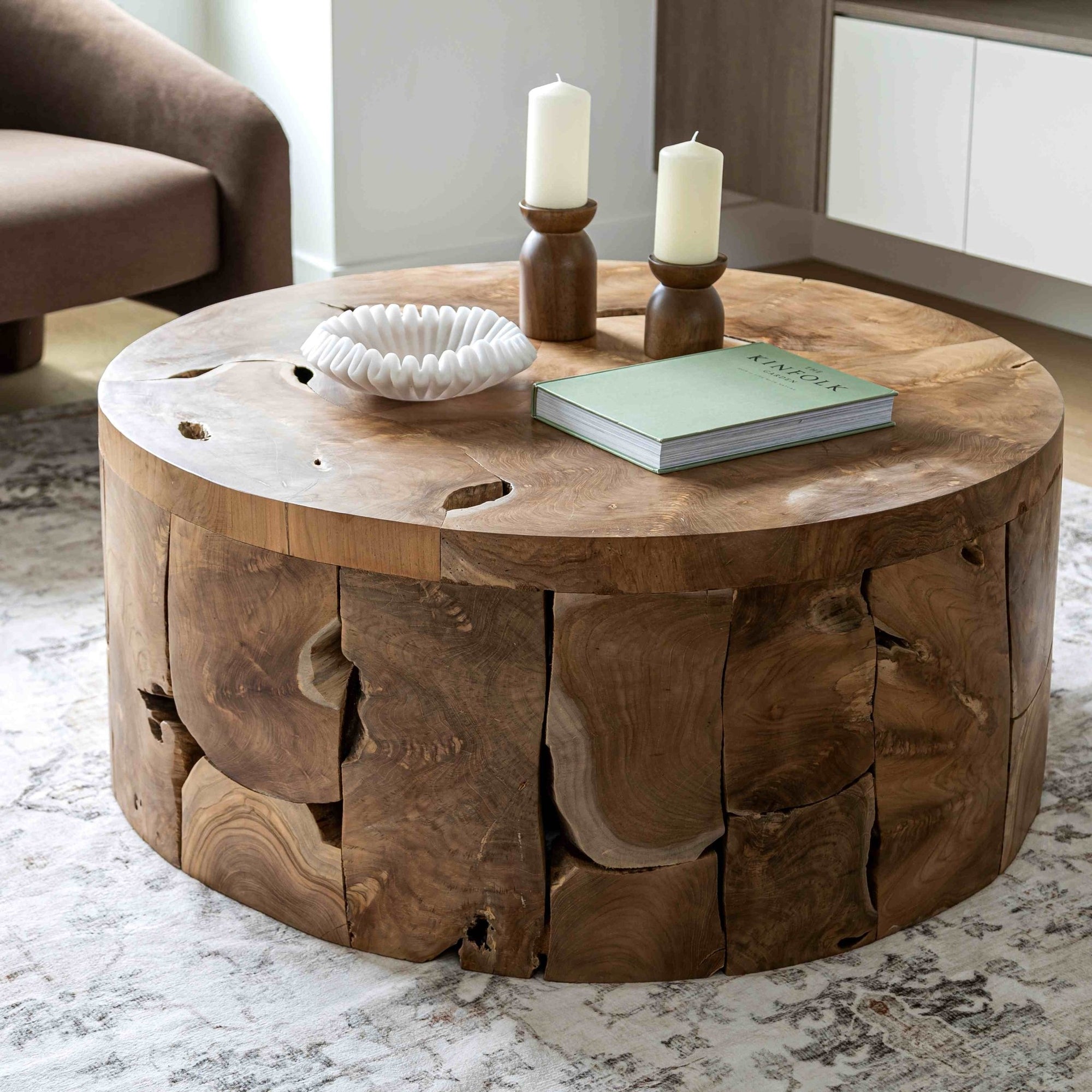 baseNatura Flow Round Coffee Table - Dekor Butik