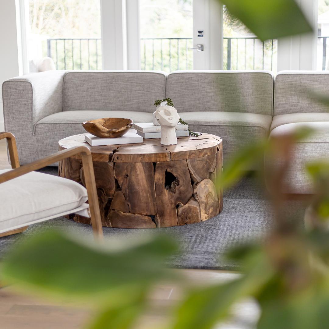 baseNatura Flow Round Coffee Table - Dekor Butik