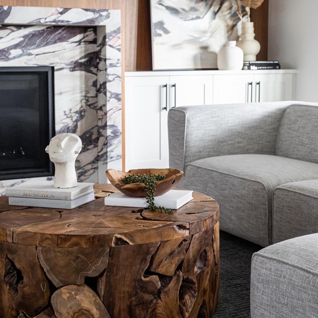 baseNatura Flow Round Coffee Table - Dekor Butik