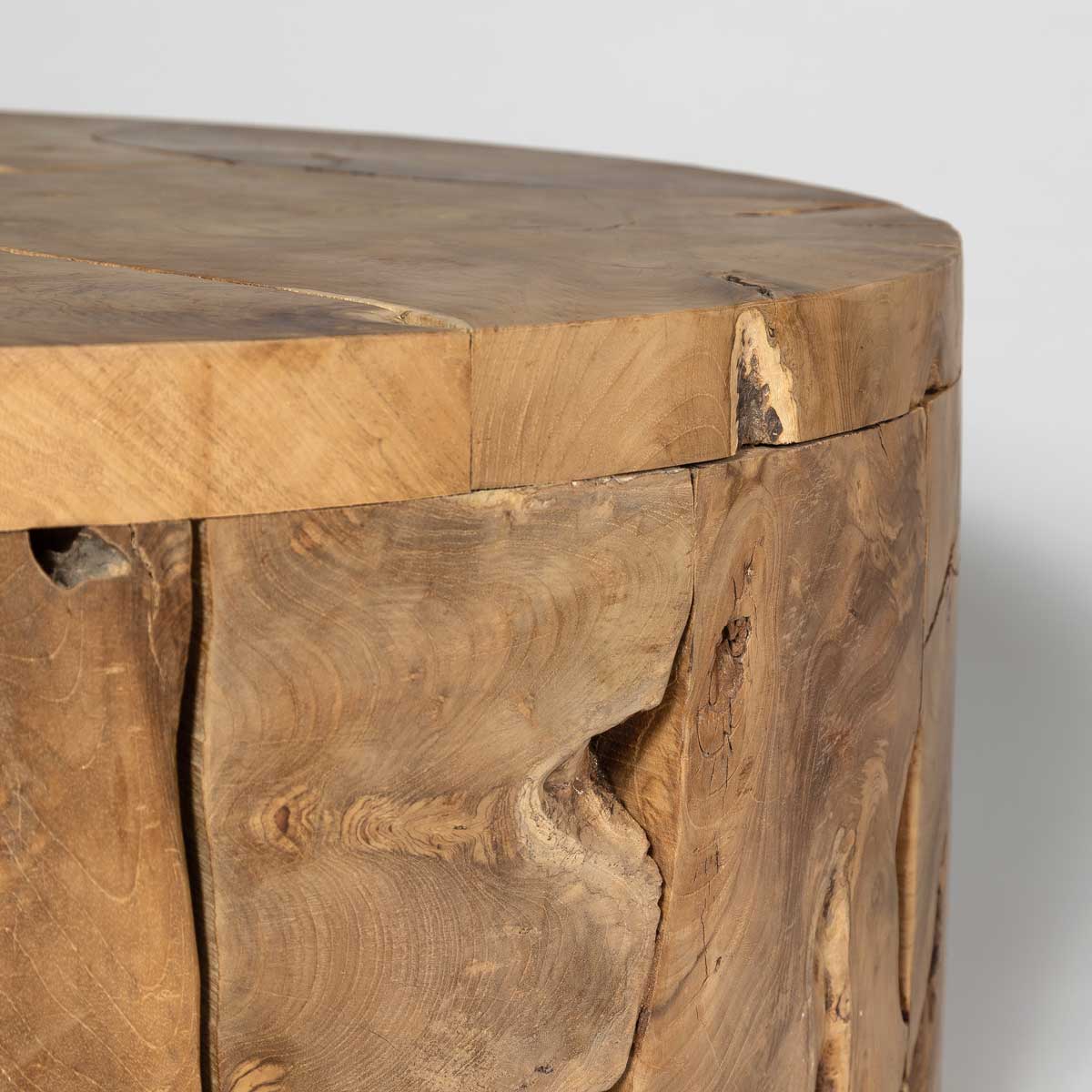 baseNatura Flow Round Coffee Table - Bleached - Dekor Butik
