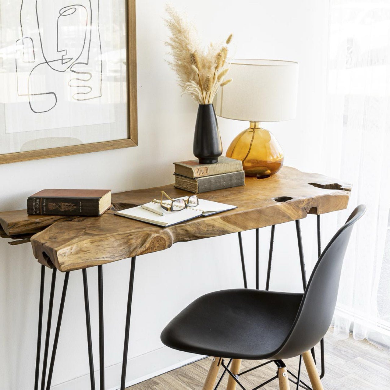 baseNatura Hairpin Console Table - Dekor Butik