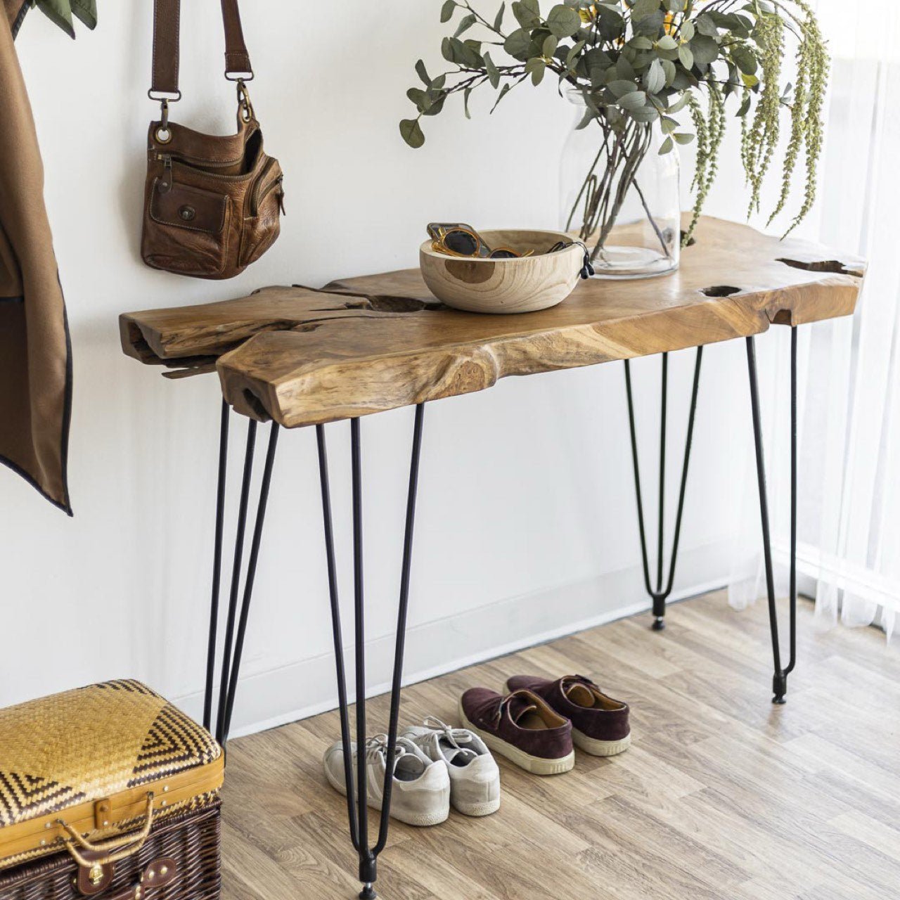 baseNatura Hairpin Console Table - Dekor Butik