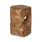 Natura Opus Accent Table - 18 Inch - Natural - Dekor Butik