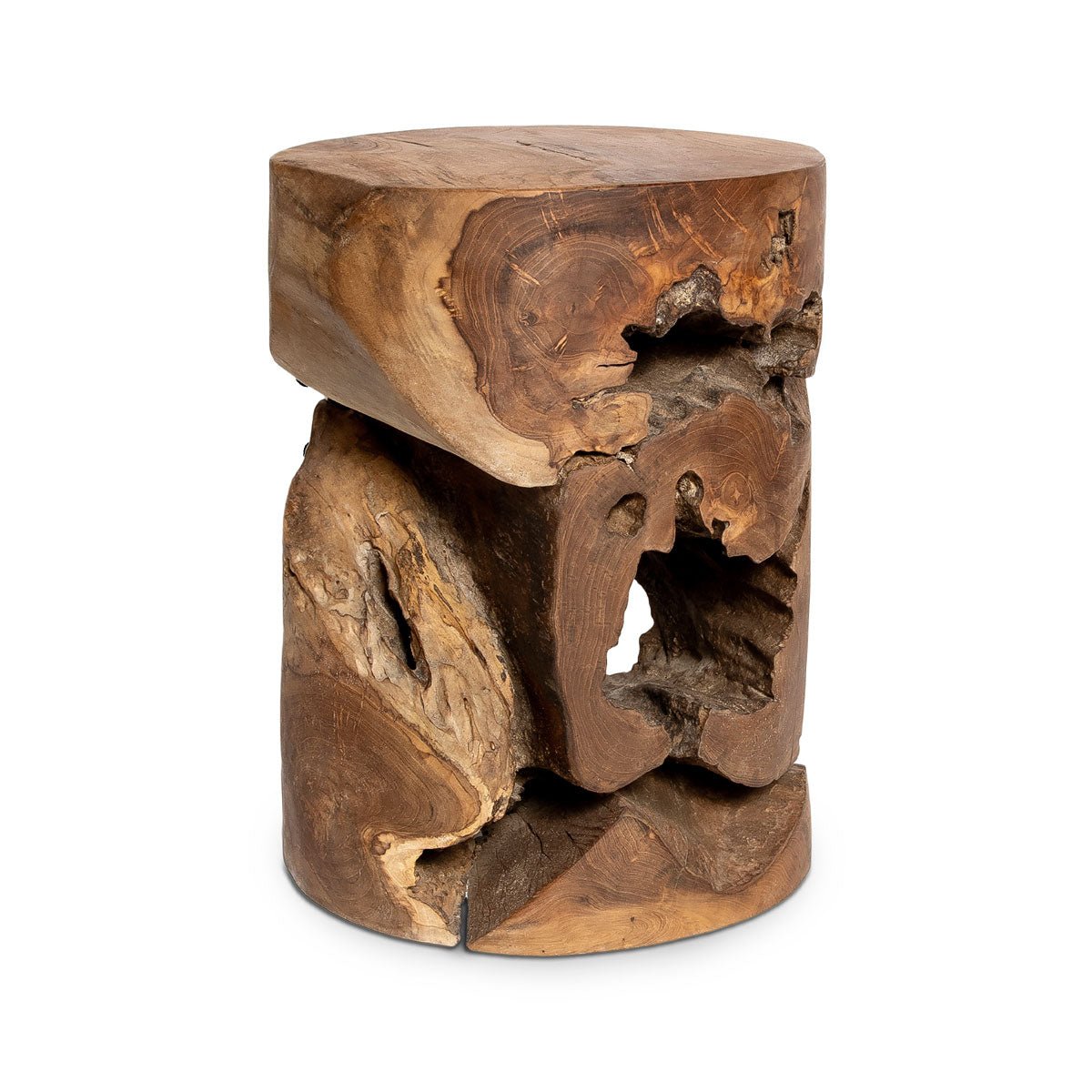 Natura Opus Accent Table - 21 Inch - Natural - Dekor Butik