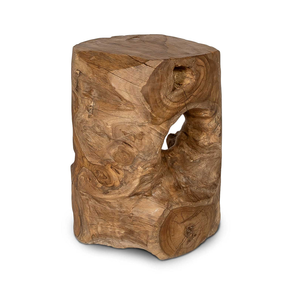 Natura Opus Accent Table - 21 Inch - Natural - Dekor Butik