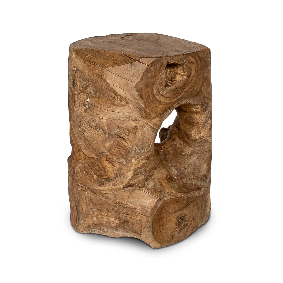 Natura Opus Accent Table - 21 Inch - Natural - Dekor Butik