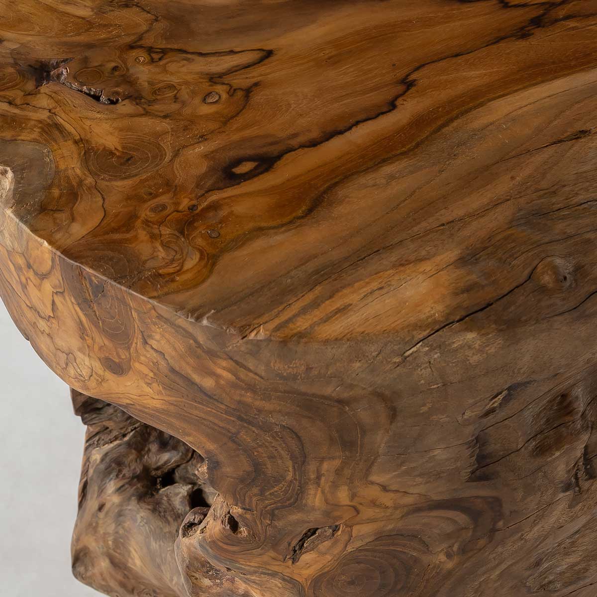 baseNatura Opus Accent Table - 21" - Natural - Dekor Butik