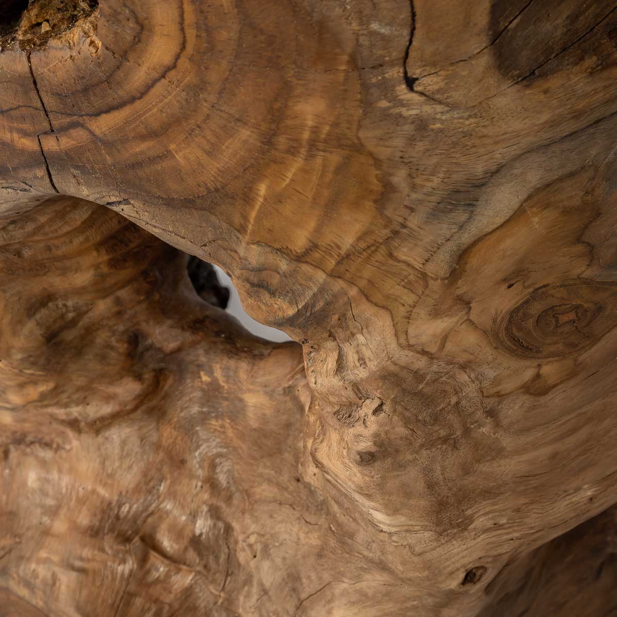 baseNatura Opus Accent Table - 21" - Natural - Dekor Butik