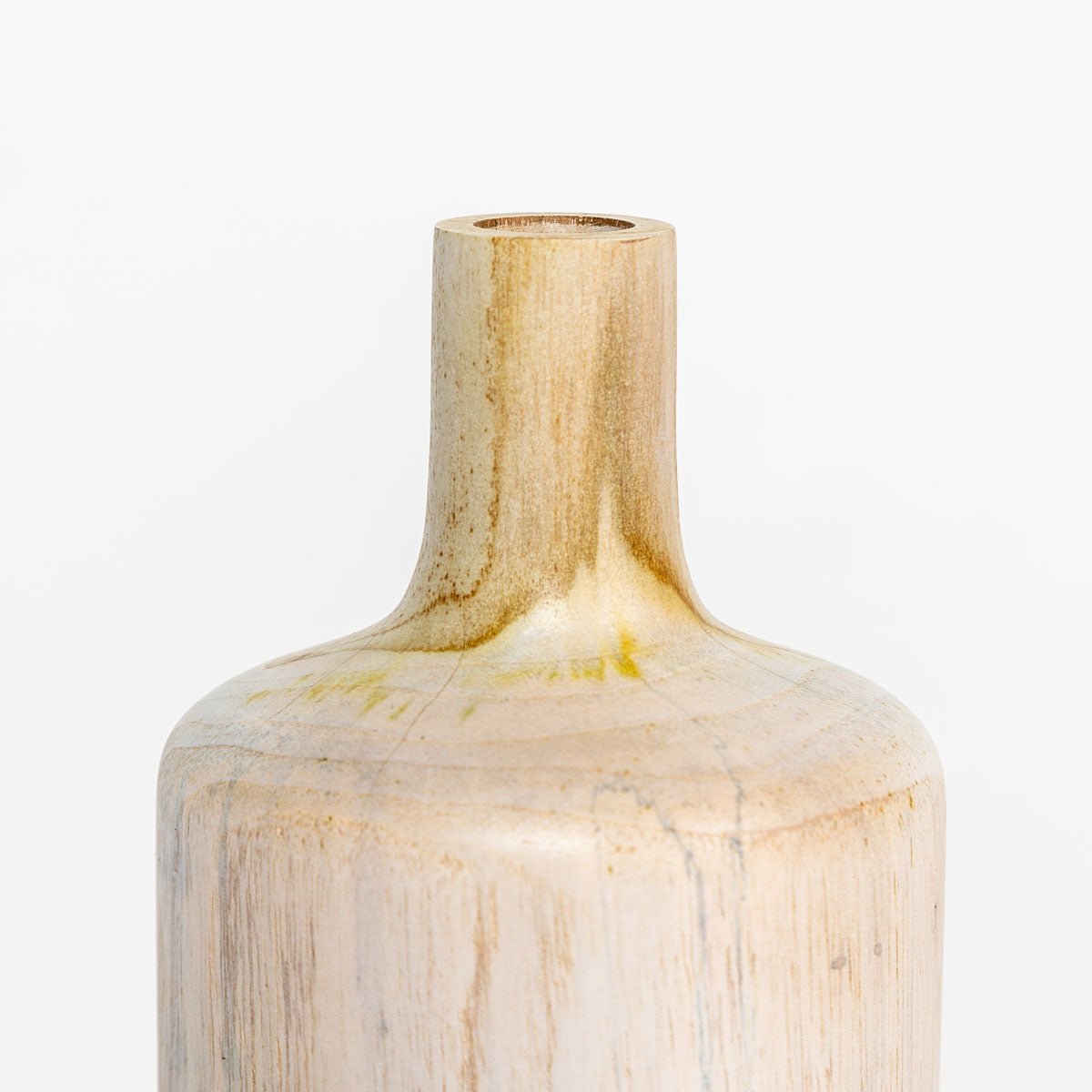 Natura Prado Vase Set of 2 - White Wash Teak - Dekor Butik