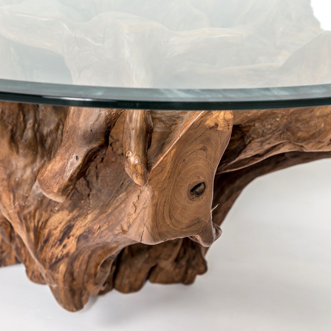 baseNatura Round Root Coffee Table - L - Dekor Butik