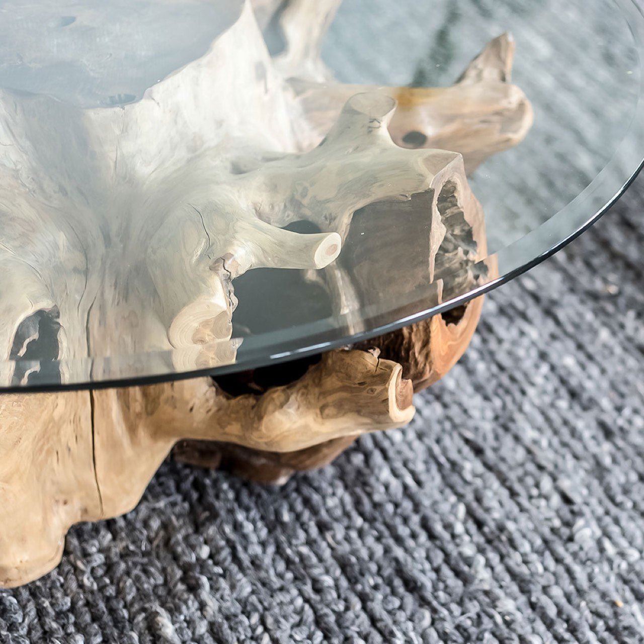 baseNatura Round Root Coffee Table - S - Dekor Butik