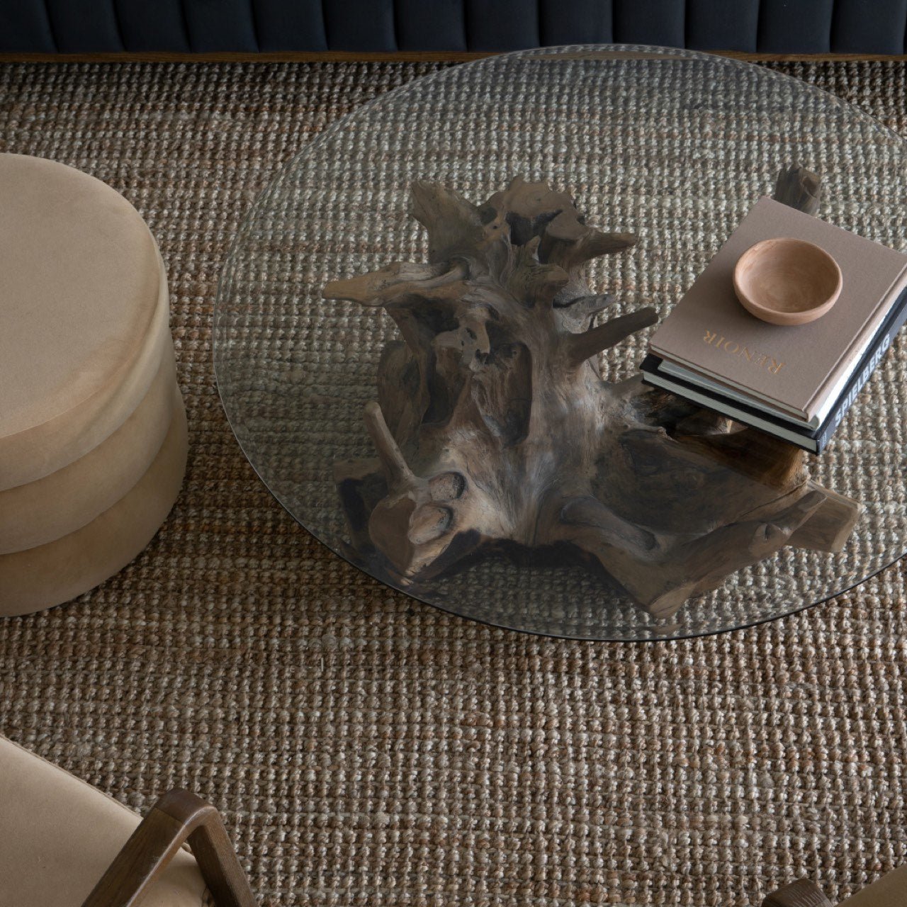 baseNatura Round Root Coffee Table - S - Dekor Butik