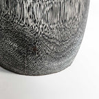 Natura Torino Vase Short - Black Teak - Dekor Butik