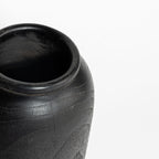 Natura Torino Vase Tall - Black Teak - Dekor Butik