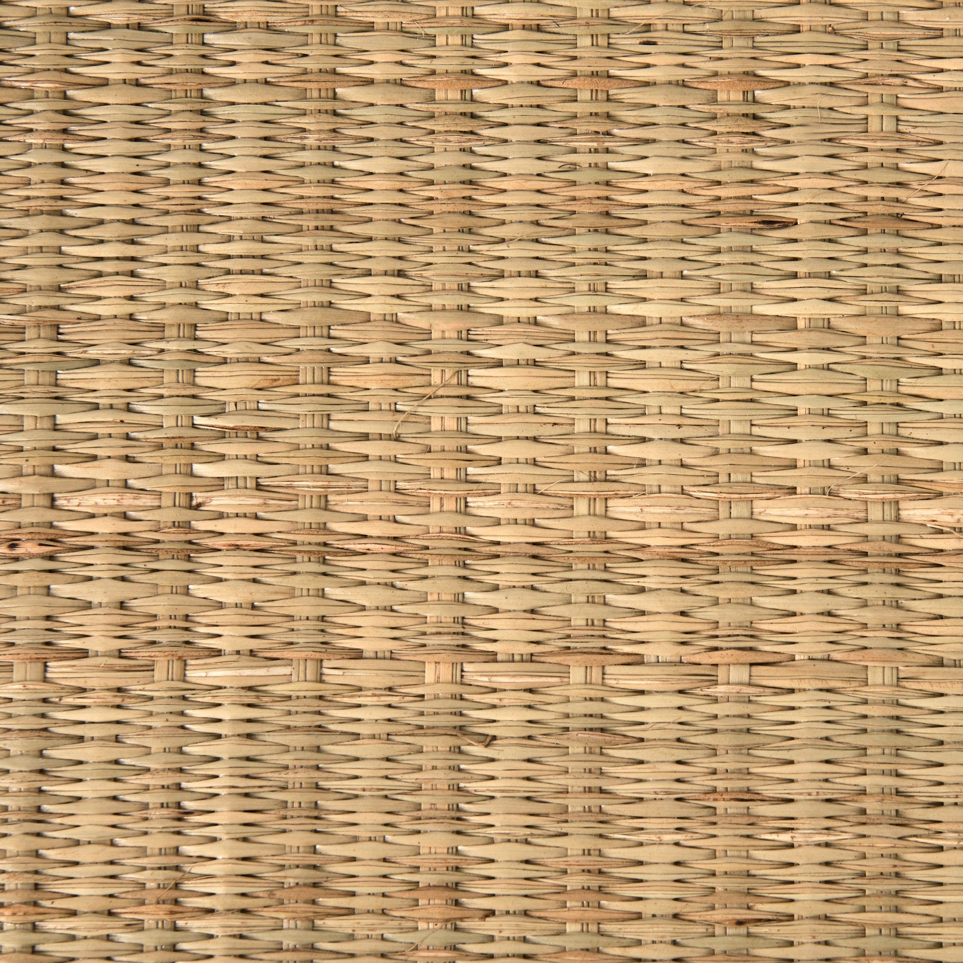 Nia 18.5L x 13.4W x 14.6H Set of 2 Light Brown Seagrass Rectangular Basket with Handles - Dekor Butik