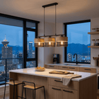 NICOL Nordic Minimalist Pendant Light Fixture for Kitchen Island, Dining Area & Living Room - Dekor Butik