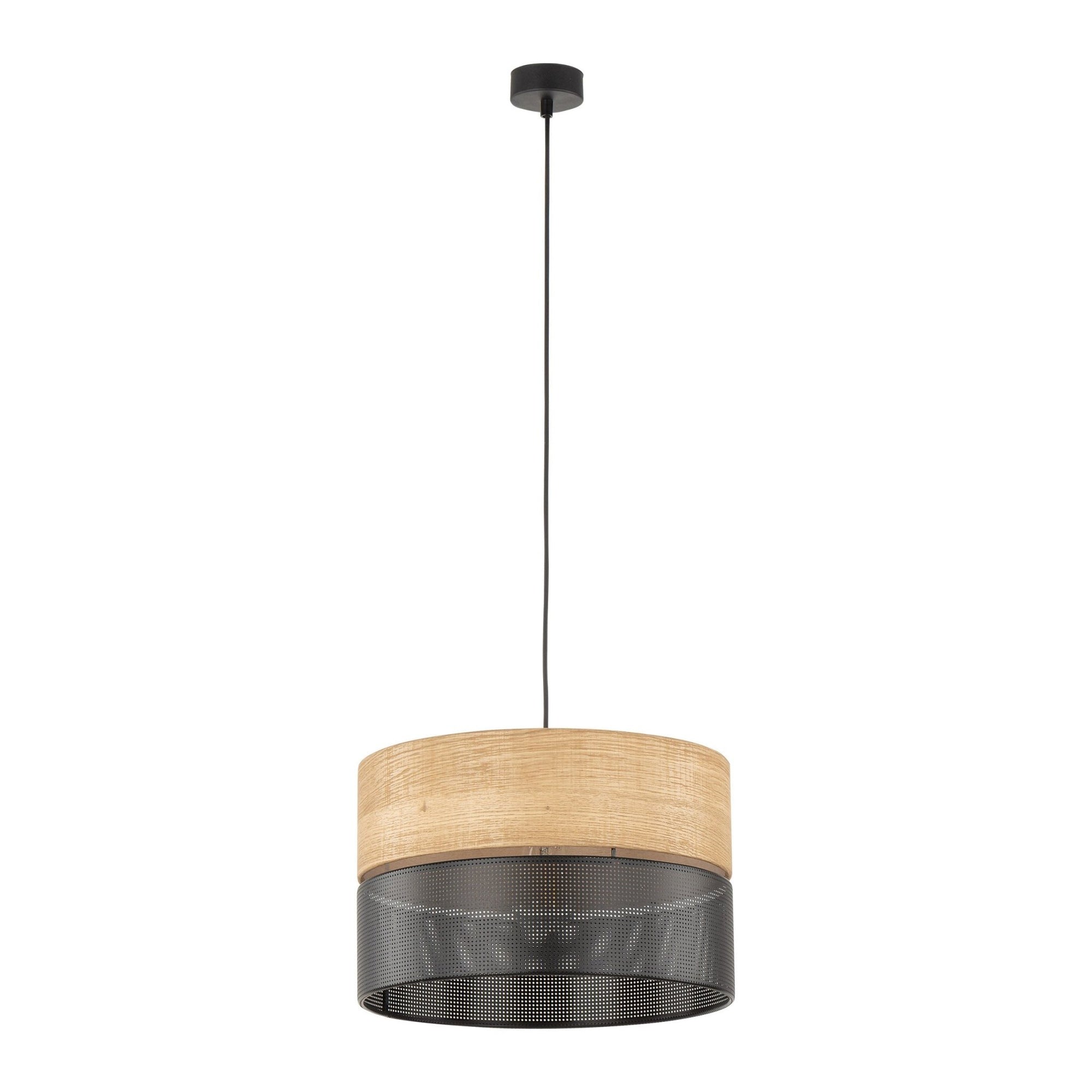 Nicol Scandinavian Drum Pendant Light for Dining Room & Bedroom - Dekor Butik