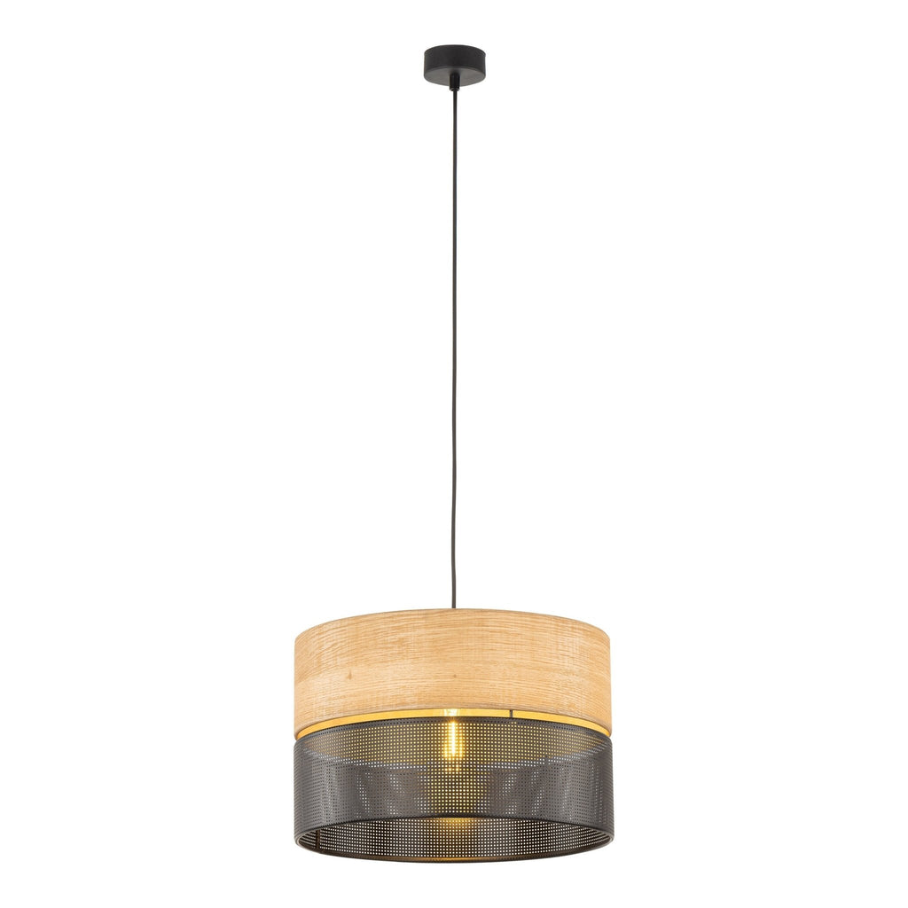 Nicol Scandinavian Drum Pendant Light for Dining Room & Bedroom - Dekor Butik