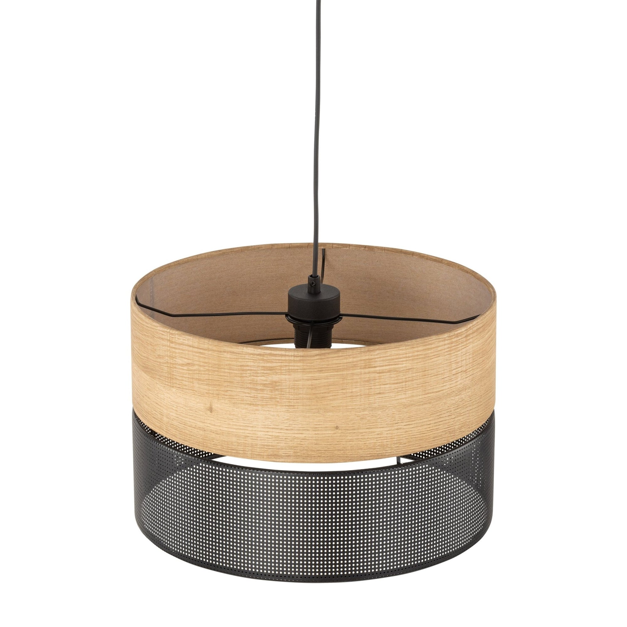 Nicol Scandinavian Drum Pendant Light for Dining Room & Bedroom - Dekor Butik