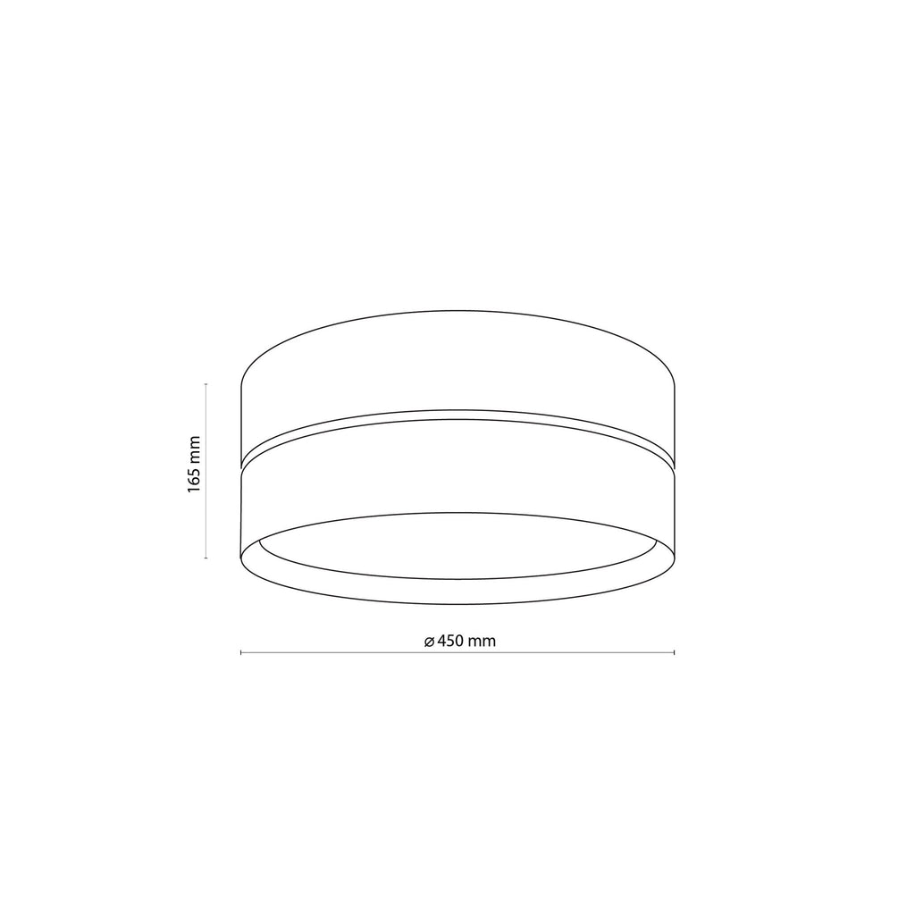 NICOL Scandinavian Flush Mount Ceiling Light Fixture for Kitchen, Hallway & Bedroom – Modern Minimalist Lighting - Dekor Butik